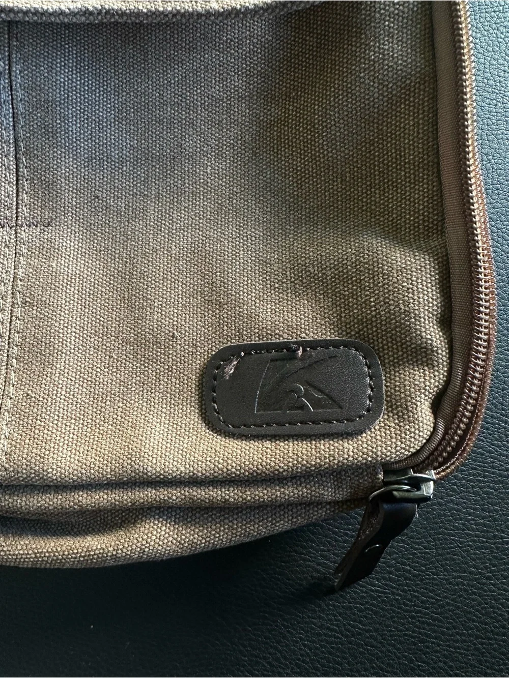 K2 Classic Canvas Crossbody Messenger Bag - Unisex Travel Utility Sling Pouch